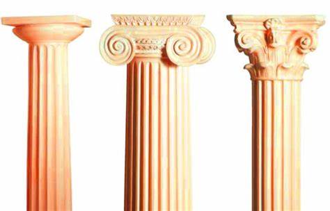 Colunas e pilares sustentam a estrutura com concreto bem planejado