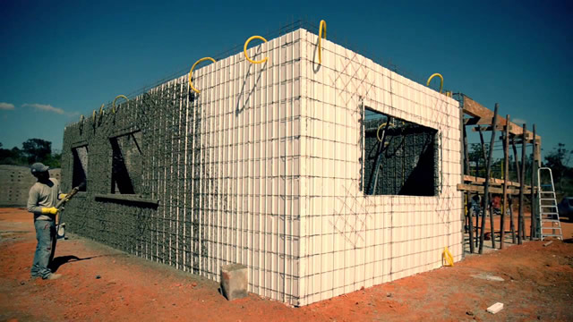 Exemplo de obra finalizada com tecnologia em EPS